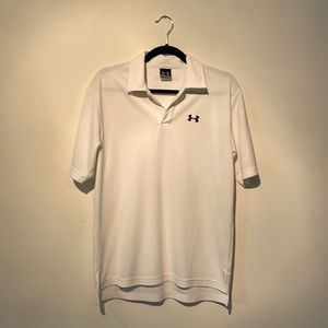 Under Armour White Polo
